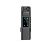 Risveglio Caméra d'action WiFi 1080p avec enregistreur vidéo HD compact pour application de la loi, conférences et utilisation à faible luminosité, caméra corporelle portable