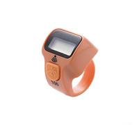 Risveglio Compteur d'anneaux numérique avec lumière LED, 100 points de tic-tac pour fitness, course à pied, yoga, compteur de genoux portable pour l'enseignement sportif (couleur peau)