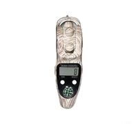 Risveglio Compteur de perles électronique numérique LCD en bois pour méditation, prière, pleine conscience, couleur du bois aléatoire (naissances blanches)