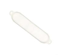 Risveglio Coussin de bandeau pour casque Crusher HESH3, housse en éponge de rechange pour casque à clipser, pour bureau, voyage, streaming (blanc)