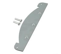 Risveglio Déflecteur de chaleur pour barbecue - Pour une cuisson uniforme et une réduction de l'accumulation de cendres - Compatible avec PitBoss Austin XL, Pro Series, PB1100 (déflecteur argenté)