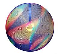 Risveglio Disque d'énergie pyramidal avec design concentrique double face à 40 bobines et couche enduite de méditation, d'alignement des chakras et pratiques de pleine conscience