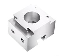 Risveglio Étau de fixation double face avec support de boulon M6 M8 M10, étau en métal, force de serrage uniforme pour les tâches de fraisage et de fabrication (14 mm)
