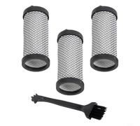 Risveglio Filtre lavable réutilisable pour aspirateur de lit JIGOO T600, construction en plastique et papier filtre, brosse de nettoyage incluse