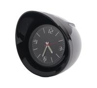 Risveglio Horloge intérieure de voiture à quartz rétroéclairée 3 couleurs boîtier en acier saphir anti-vibrations grille d'aération à clipser