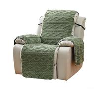 Risveglio Housse de chaise de massage en polyester doux anti-plis (vert armée)