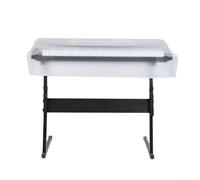 Risveglio Housse de clavier électronique 61-76 touches, imperméable en PEVA pour piano, protection légère contre les rayures (61 touches)