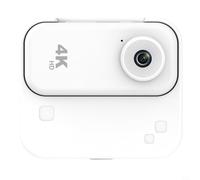 Risveglio Kit de caméra d'action 4 K tout-en-un, caméra de sport en ABS robuste pour vlogging, cyclisme, randonnée, sports nautiques, compatible avec caméra d'aventure en plein air (blanc)