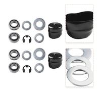 Risveglio Kit de conversion de bague de roue avant en roulement pour tondeuse à gazon Craftsman Murray, compatible avec 532009040 9040H YTH22V46 YTH24V48 LGT2554, pièces de rechange en caoutchouc