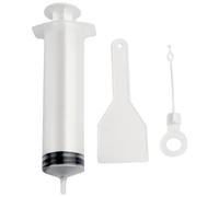 Risveglio Kit de nettoyage flexible pour canalisations de réfrigérateur, tuyau en PVC et acier avec injecteur pour éliminer les blocages dans le réfrigérateur et les trous de vidange