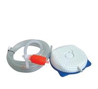 Risveglio Kit de pompe à siphon manuel avec tuyau de 4,9 m, pas d'électricité nécessaire, kit de vidange d'eau pour piscines hors sol, portable