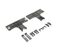 Risveglio Kit de réglage de panier de lave-vaisselle en polymère robuste W10350376 avec bras de réglage et clips de réparation
