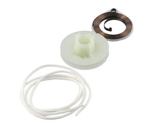 Risveglio Kit de ressort et corde pour tronçonneuse compatible avec | Modèles chinois 45cc 52cc 4500 5200 y compris poulie rotor