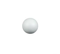 Risveglio Lot de 10 boules rondes en mousse de polystyrène - 2 cm, 3 cm, 4 cm - Blanc - Décoration de fête de mariage - Bricolage - Artisanat et éducation pour l'art (2 cm)