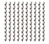 Risveglio Lot de 100 boîtes d'engrais pour bonsaï, paniers en plastique avec couvercles pour orchidées, fleurs et petits pots (taille L)