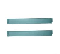 Risveglio Lot de 2 bandes de racloir en caoutchouc pour fenêtre Karcher WV6 Plus, 280 mm (bleu)