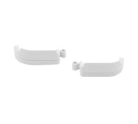 Risveglio Lot de 2 clés d'épaule ergonomiques pour manette RG505, anti-erreur de pression, 3,8 x 0,85 x 2 cm pour mise à niveau de jeu colorées (blanc)