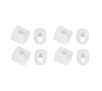 Risveglio Lot de 2 écrous de rechange pour machines SodaStream Spirit Terra 10 20 - Kit de joints d'étanchéité blancs pour plastique