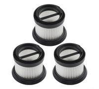 Risveglio Lot de 3 filtres d'échappement de qualité H13 pour aspirateur CleanMaxx MJ1901B, prend en charge la fonction de filtre cyclone et la recirculation d'air