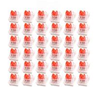 Risveglio Lot de 36 commutateurs tactiles standard pour Redragon E-Yooso, 5015gf, distance de déplacement de 4 mm, touche de clavier à 3 broches pour remplacement