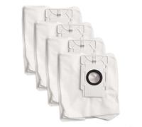 Risveglio Lot de 4 sacs à poussière Hombli Robot pour aspirateur HBVA-0100, 5 couches de filtre non tissé pour cheveux de rechange