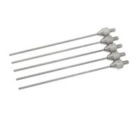 Risveglio Lot de 5 aiguilles M2,5 pour indicateur de profondeur à cadran, 1 | Pointe longue pour sonde interchangeable en acier inoxydable pour mesurer les rainures et les fonds des trous