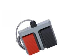 Risveglio MD FS-65 pour interrupteur à pied double, pour contrôleur de pédale USB rouge/noir, imagerie de jeu, cartographie des touches programmable, câble de 2 m
