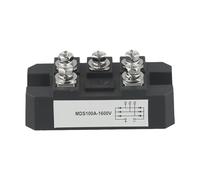 Risveglio Module redresseur triphasé MDS-100A 100A 1600V 5 bornes Diode Bridge Moteur d'entraînement et interrupteur d'alimentation