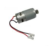 Risveglio Moteur à brosse 18 V 24 V, haie à thé, arbre en D à 9 dents, boîtier en fonte d'aluminium, gris, pour compact