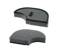 Risveglio Mousse lavable compatible BGC3/BGC4/BGS3/BGS4 pour filtre à vide, durable, installation facile, options de lot (lot de 2)