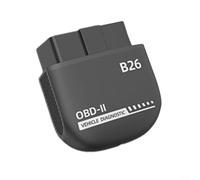 Risveglio OBD2 Scanner Lecteur de code moteur pour réinitialisation du voyant moteur Ultra Compact Adaptateur 9 protocoles Outil de diagnostic pour voiture 12 V 1996 + (Noir)