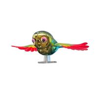 Risveglio Oiseau volant rouge à suspendre pour voiture, décoration d'aile battante du vent pour intérieur de voiture, idée créative pour plastique