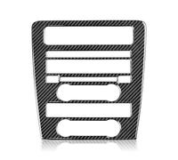 Risveglio Panneau CD de contrôle central en fibre de carbone pour intérieur de voiture Mustang 2009-2014