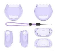 Risveglio Paradise Coque de protection en PC pour Tamagotchi - Coque antichoc avec lanière - Design léger compatible avec les appareils électroniques pour animaux domestiques (violet)
