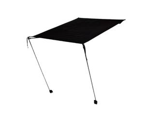 Risveglio Pare-soleil pour fauteuil lunaire, protection UV UPF50+, polyester 420D, facilement réglable, compatible avec Helinox, noir