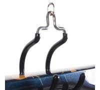 Risveglio Pèse-personne numérique à suspendre pour vélo, grue électronique | Pèse-personne avec double crochet et poignée revêtus de silicone, compteur de poids en métal pour cadres et composants de