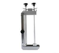 Risveglio Pince à onglet en pierre à 45 degrés pour plan de travail, fixation de table en alliage métallique avec leviers réglables, hauteur de serrage 150 mm/325 mm, argent (325 mm)