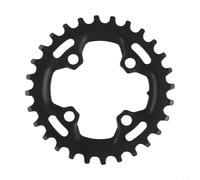 Risveglio Plateau de pédalier noir 64BCD 28T à dents larges et étroites pour vélo - Pièce en acier