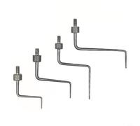Risveglio Pointe d'aiguille de type Z M2,5 pour indicateur de profondeur, sonde en acier inoxydable pour rainures et trous (B20C20)