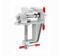 Risveglio Pour mini étau d'établi, travail du bois et fabrication de bijoux - Corps en alliage d'aluminium/acier moulé, ouverture de mâchoire de 30 à 50 mm, bricolage portable