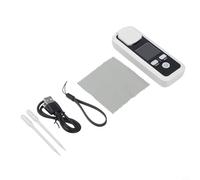 Risveglio Réfractomètre numérique 0 32 % avec IPX6 étanche, compteur de sucre portable pour fruits, miel, boissons, compensation automatique de la température (JBM-10)
