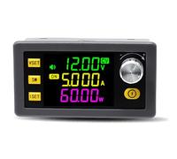 Risveglio Régulateur de tension CC programmable avec écran LCD, réglable | Module d'alimentation à courant constant, boîtier en alliage d'aluminium avec ventilateur de refroidissement pour expériences