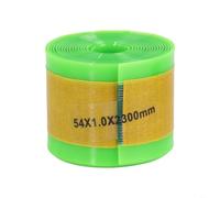 Risveglio Revêtement de pneu pour vélo de 66 pouces 700 C 27,5 29, anti-crevaison pour TPU avec couche de fibre de verre, protection de chambre à air pour route, VTT, cyclisme, vert (54 x 2300 mm)