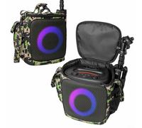 Risveglio Sac de rangement portable en EVA 2, coque rigide élégante avec poignées, protection résistante pour voyage et fêtes (vert)