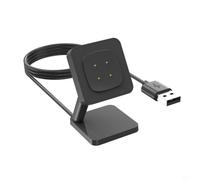 Risveglio Support de charge noir Pixel Watch 3, pour ABS compact pour base de chargeur avec câble magnétique, station d'accueil stable, charge rapide sécurisée, cordon de 1 m
