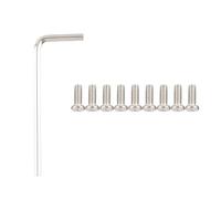Risveglio Support de roulement modulaire pour volant Logitech G25 G27 G29 G920 G923, pièce de mise à niveau en aluminium argenté