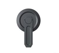 Risveglio Support de téléphone rotatif à 360°, béquille en alliage d'aluminium avec charnière amortissante, convient à tous les téléphones portables, noir