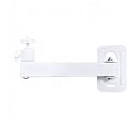 Risveglio Support mural réglable en métal avec vis de 35,6 cm pour caméra de sport, rotation multi-angles Blanc