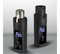Risveglio Système de microphone sans fil 2,4 G XLR émetteur récepteur pour micros à condensateur dynamique, 30 m pour portée en direct, DJ, mariage 1 pour dynamique