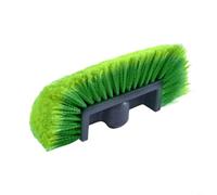 Risveglio Tête de brosse de lavage de voiture de 25,4 cm avec poils doux pour voiture, camping-car, camion, bateau, nettoyage fluide, compatible avec poteau ACME de 1,9 cm, vert